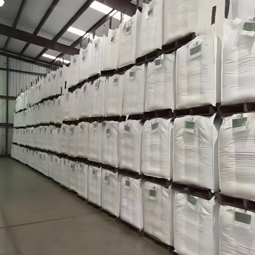 Type B anti-static flexible intermediate bulk container with sealed top for fine powder